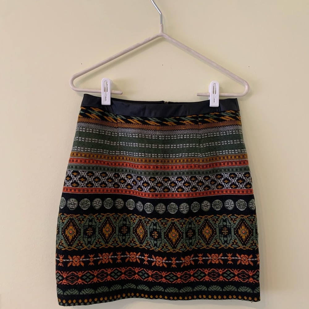 Suite Blanco Patterned Skirt